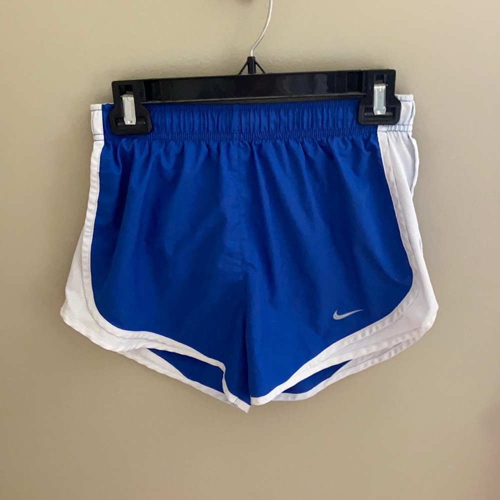 Blue dry fit Nike shorts